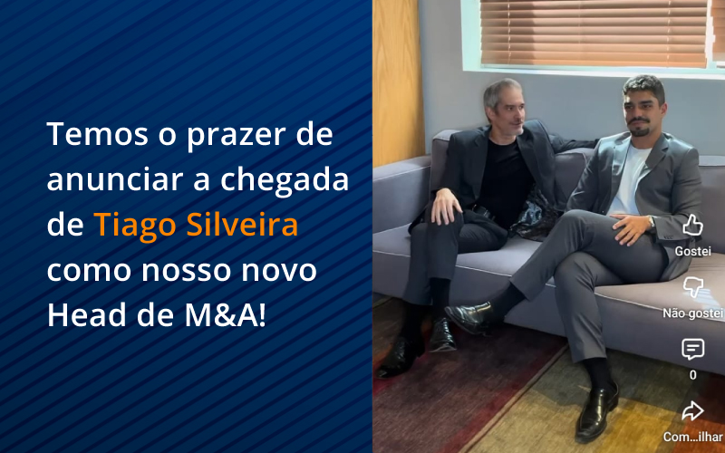 Tiago Silveira, novo Head de M&A da Trade
