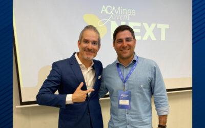 Marco Aurélio Rodrigues marcou presença no evento NEXT, da ACMinas Jovem