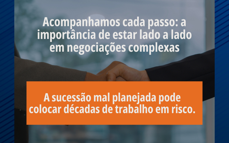 A importância de estar lado a lado em negociações complexas